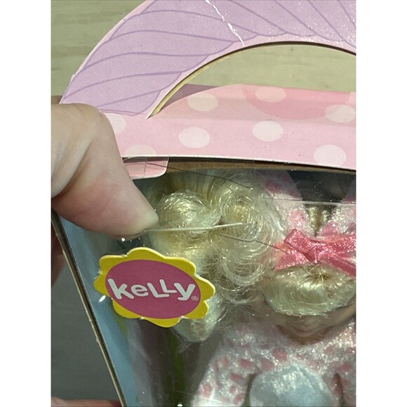 Vintage Barbie Kelly Hoppy Spring Doll Bunny Costume Mattel 4" Tall New - Picture 2 of 5